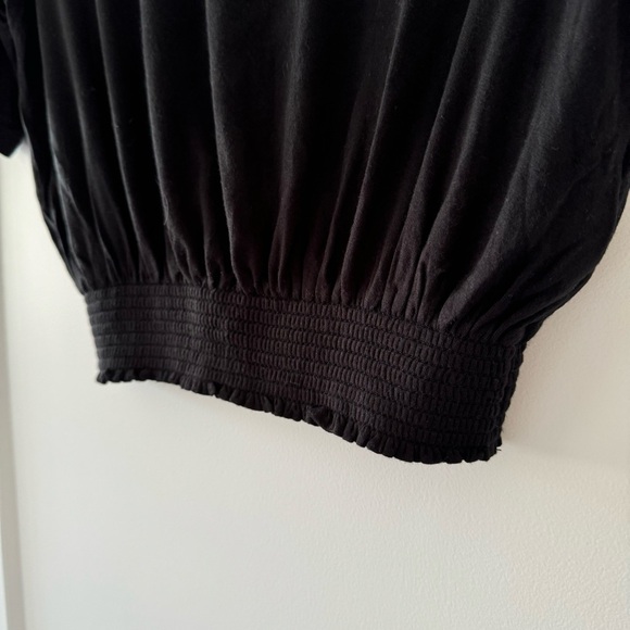 Babaton cropped black tshirt - Picture 4 of 4